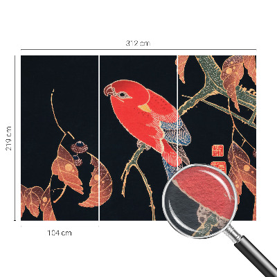 Fototapet vlies pe perete Eksotisk fugl