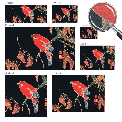 Fototapet vlies pe perete Eksotisk fugl