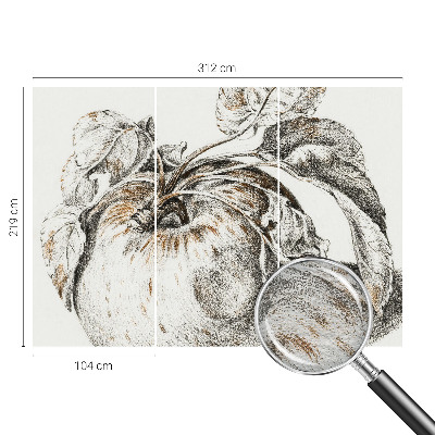 Fototapet vlies pentru copii Æbleblade