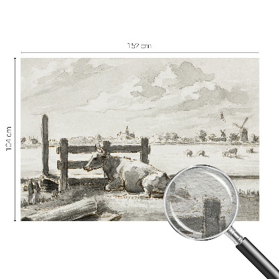 Fototapet vlies pentru living Landlig idyl