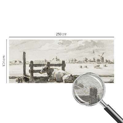 Fototapet vlies pentru living Landlig idyl