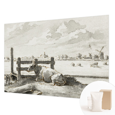 Fototapet vlies pentru living Landlig idyl