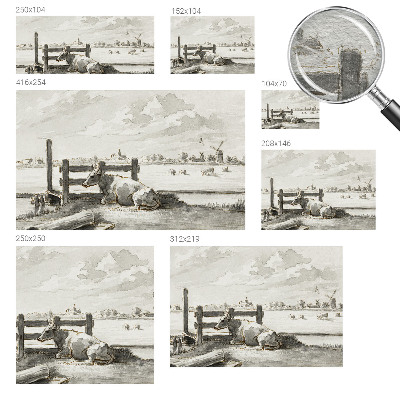 Fototapet vlies pentru living Landlig idyl