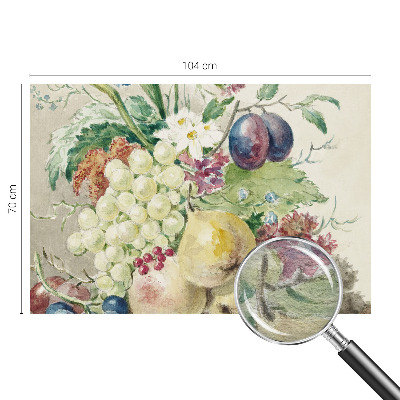 Fototapet pe perete Blomster og frugter