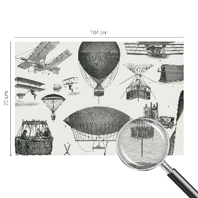 Fototapet decorativ pe perete Luftfartens historie