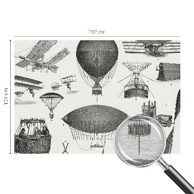 Fototapet decorativ pe perete Luftfartens historie