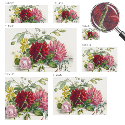 Fototapet modern Blomsterbuket