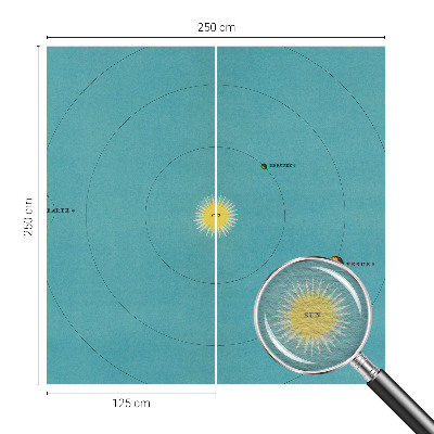 Fototapet la comandă Kosmisk system