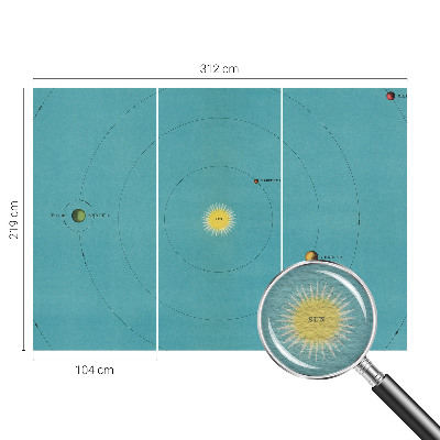 Fototapet la comandă Kosmisk system