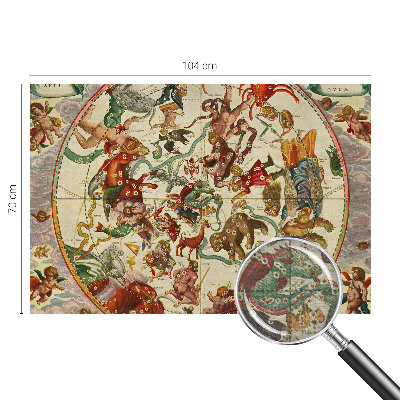 Fototapet modern la comandă Stjernekompositioner