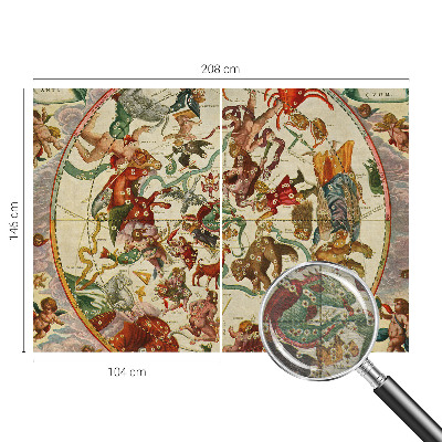 Fototapet modern la comandă Stjernekompositioner