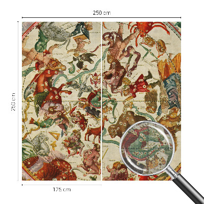 Fototapet modern la comandă Stjernekompositioner