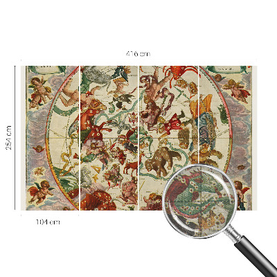 Fototapet modern la comandă Stjernekompositioner