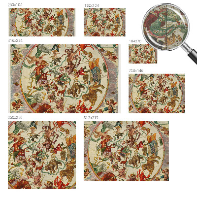 Fototapet modern la comandă Stjernekompositioner