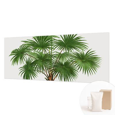 Fototapet la comandă pentru dormitor Eksotisk mønster