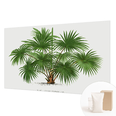 Fototapet la comandă pentru dormitor Eksotisk mønster