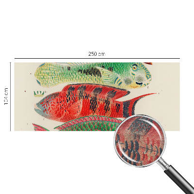 Fototapet pentru dormitor Eksotiske fisk