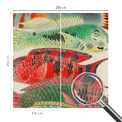 Fototapet pentru dormitor Eksotiske fisk