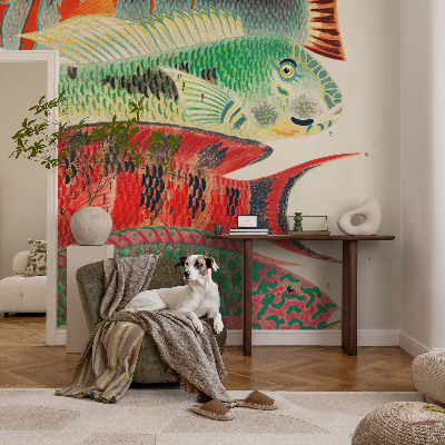 Fototapet pentru dormitor Eksotiske fisk