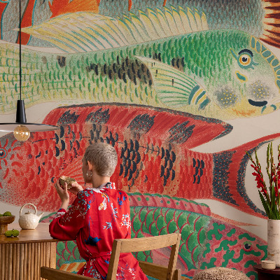 Fototapet pentru dormitor Eksotiske fisk