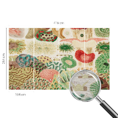 Fototapet Organiske former