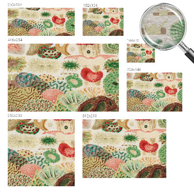 Fototapet Organiske former