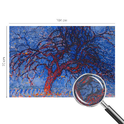 Fototapet vlies pentru living Flammetræ