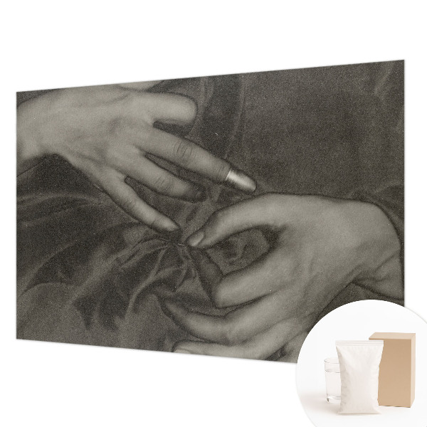 Tapet foto vlies Hændernes materiale