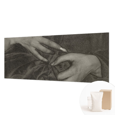 Tapet foto vlies Hændernes materiale