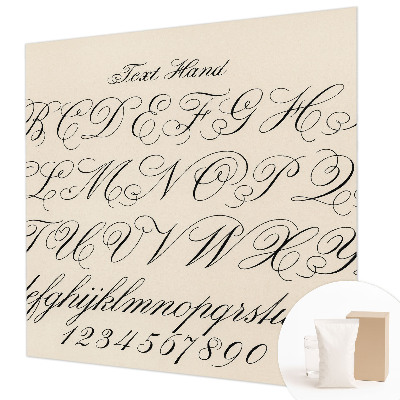 Fototapet vlies imprimat Kalligrafisk skrift