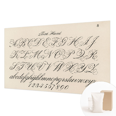 Fototapet vlies imprimat Kalligrafisk skrift