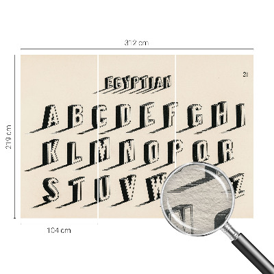 Fototapet vlies pentru dormitor Vintage-stemning