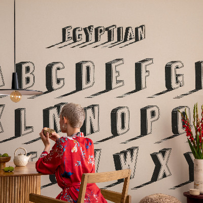 Fototapet vlies pentru dormitor Vintage-stemning