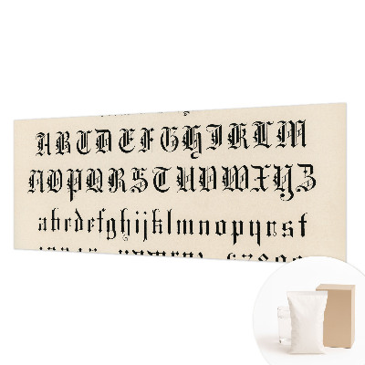 Fototapet pe perete Gotiske bogstaver