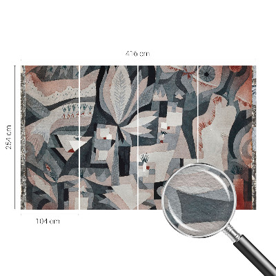 Tapet foto decorativ Abstraktion af naturen