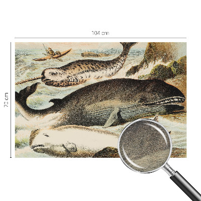 Fototapet modern pentru living Havgiganter