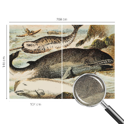 Fototapet modern pentru living Havgiganter