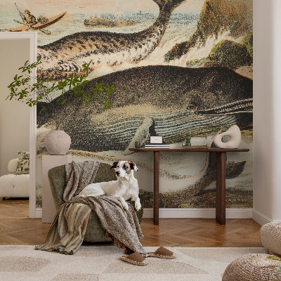 Fototapet modern pentru living Havgiganter