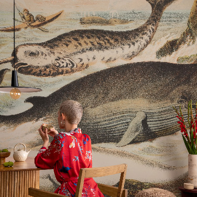 Fototapet modern pentru living Havgiganter