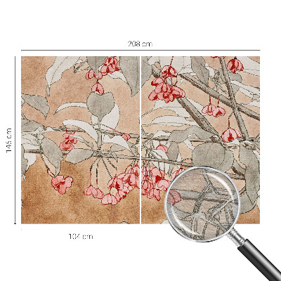 Fototapet modern Blomsterharmoni