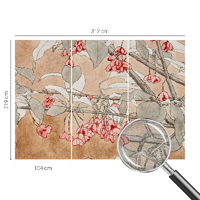 Fototapet modern Blomsterharmoni