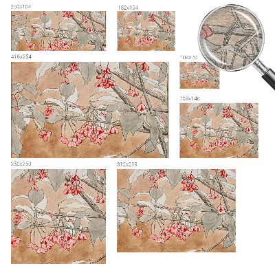 Fototapet modern Blomsterharmoni