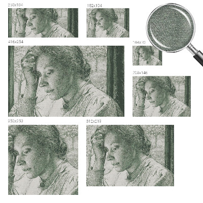 Fototapet la comandă pentru living Reflekterende kvinde