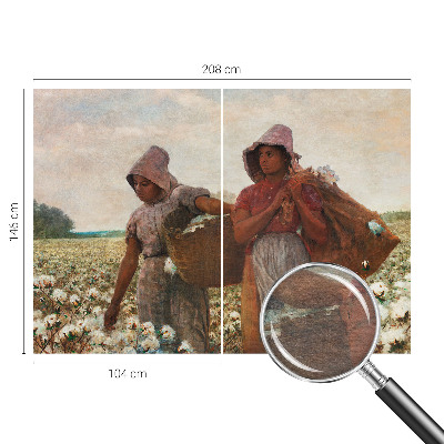 Fototapet pentru dormitor Arbejder i marken