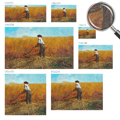 Fototapet Høst i solen