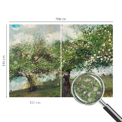 Fototapet vlies pe perete Forårsscene