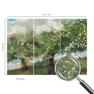 Fototapet vlies pe perete Forårsscene