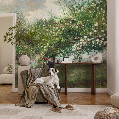 Fototapet vlies pe perete Forårsscene