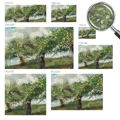 Fototapet vlies pe perete Forårsscene