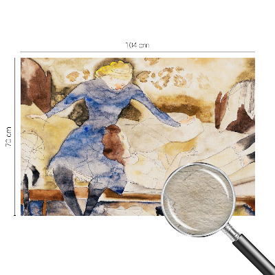 Tapet foto pe vlies Feminin fred